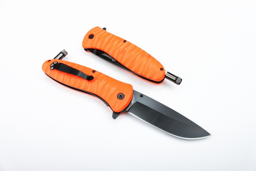 Cuchillo Ganzo G622-FO-1, Naranja