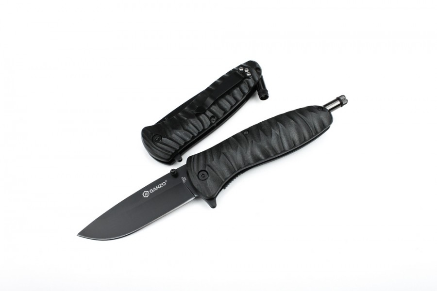 Cuchillo Ganzo G622-FB-1, Negro