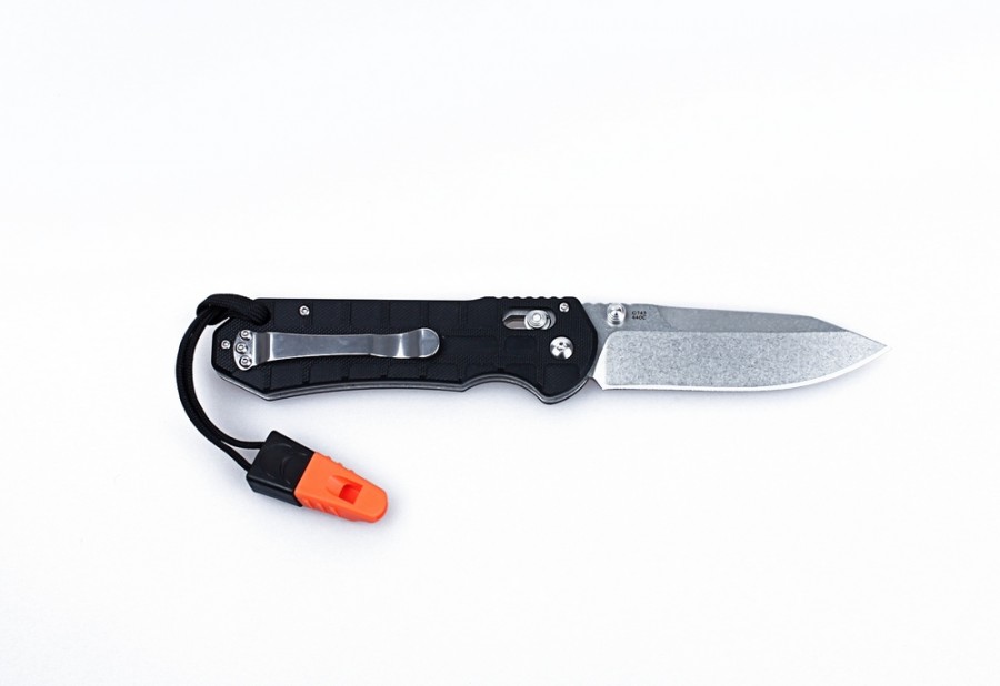 Cuchillo Ganzo G7452P-WS (Negro, Naranja)